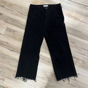 Everlane Cropped wide leg jeans